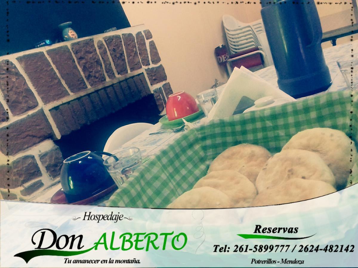 Hospedaje Don Alberto Hotell Potrerillos Exteriör bild